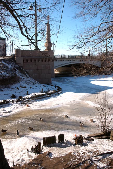 Ледовый переход по рекам и каналам СПб