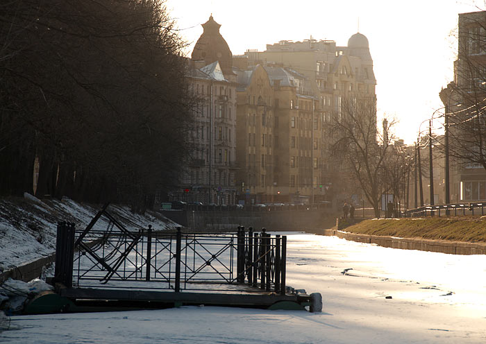 Ледовый переход по рекам и каналам СПб