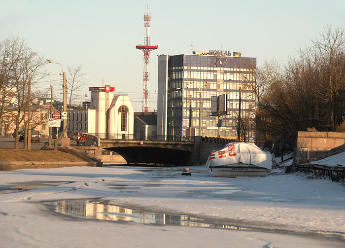 Ледовый переход по рекам и каналам СПб