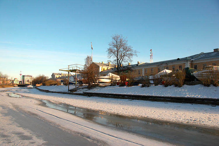 Ледовый переход по рекам и каналам СПб