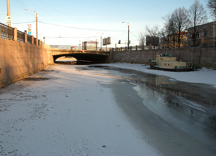 Ледовый переход по рекам и каналам СПб