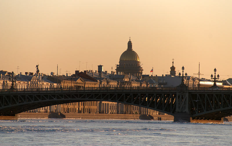 Ледовый переход по рекам и каналам СПб