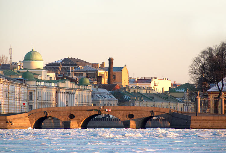 Ледовый переход по рекам и каналам СПб