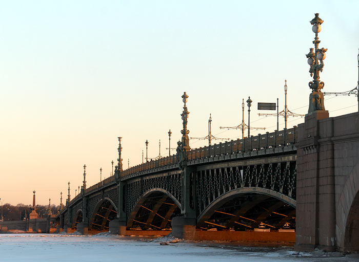 Ледовый переход по рекам и каналам СПб