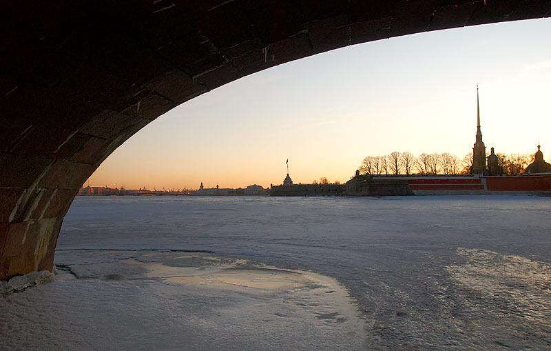 Ледовый переход по рекам и каналам СПб
