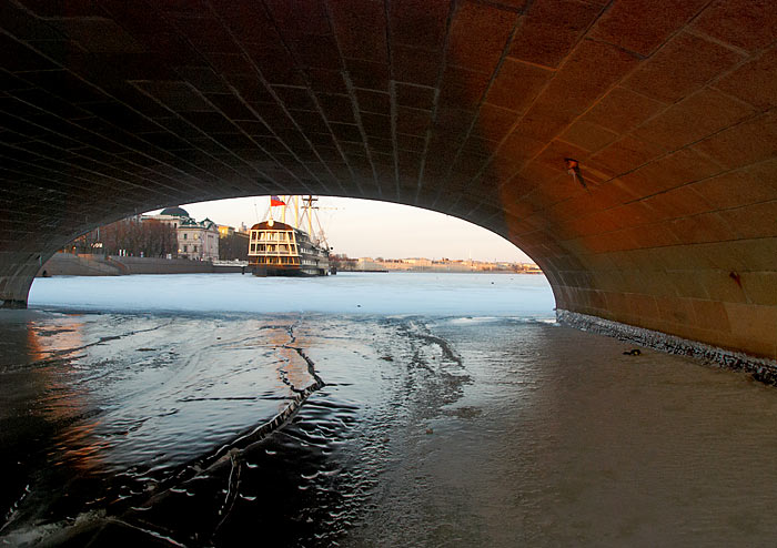 Ледовый переход по рекам и каналам СПб