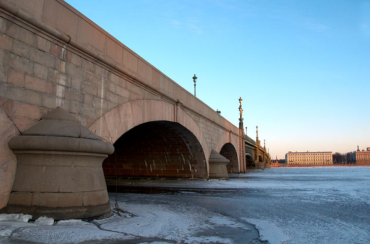 Ледовый переход по рекам и каналам СПб